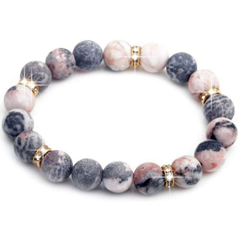 Healing Bracelet For Women Anxiety Crystal Bracelet Chakra Beaded Bracelets Rose Quartz Crystals And Healing Stones Bracelet Calming Stretch Bracelet Stress Relief Gifts For Women Walmart