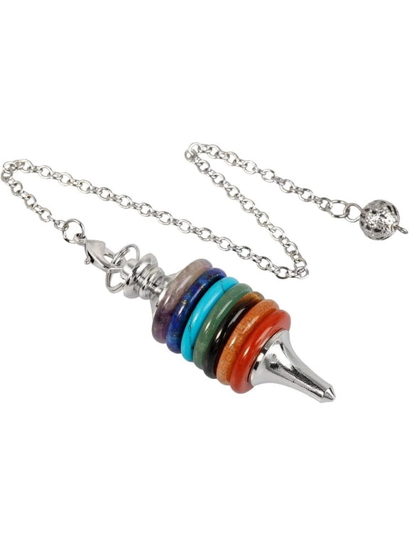 Healing Crystal Pendulum Chakra Quartz Dowsing Energy Stone Divination Reiki Meditation Balancing