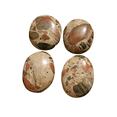 thumbnail image 1 of Healing Crystal Red Jasper Palm Stone Natural Red Jasper Crystal Palm Stones Pebble for Yoga Meditation | Oval Pocket Stone Vastu Conglomerate Oval Pudding Stone Size 40 to 50 mm Lot of 2 Pcs, 1 of 5