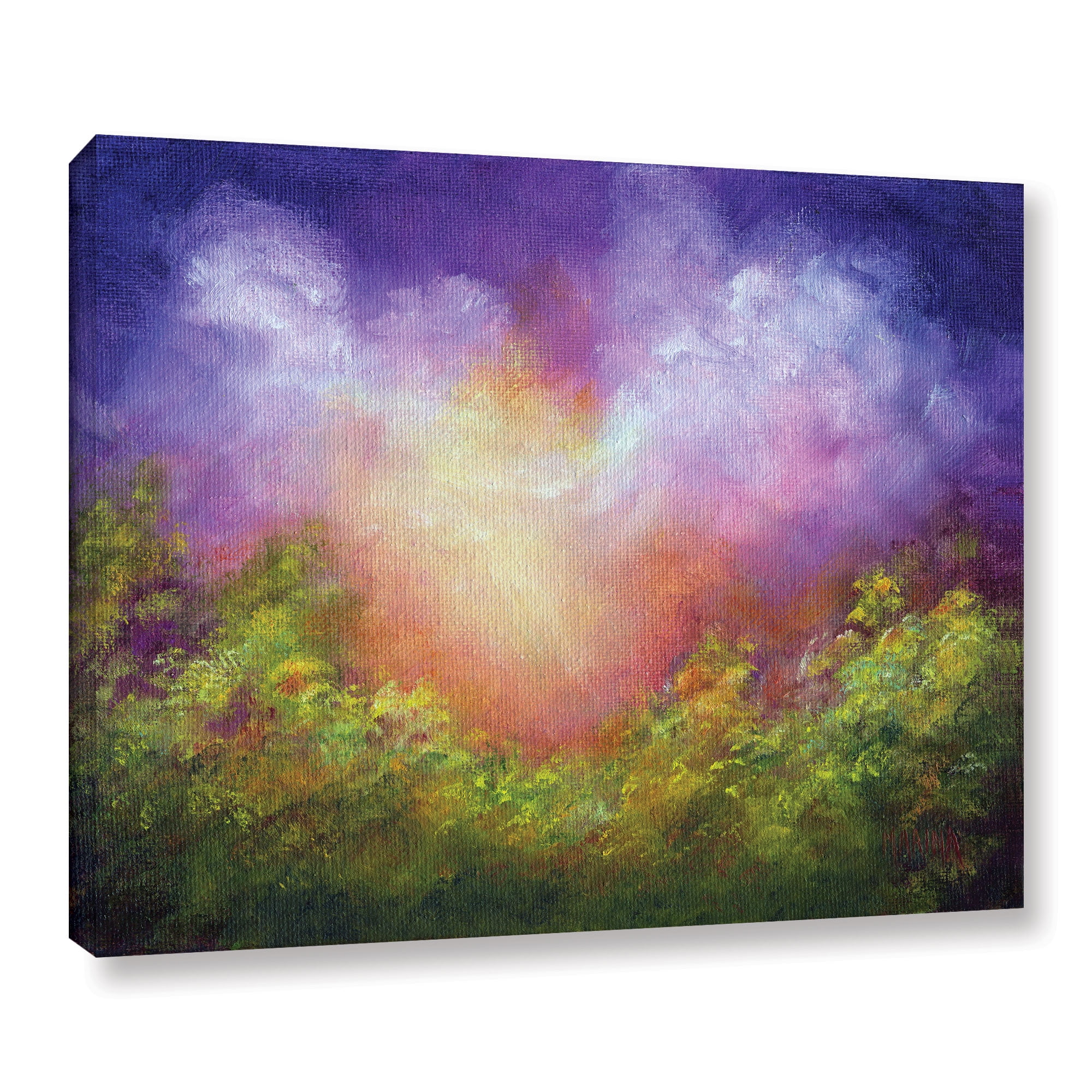 Healing-Garden Gallery Wrapped Canvas by Marina Petro