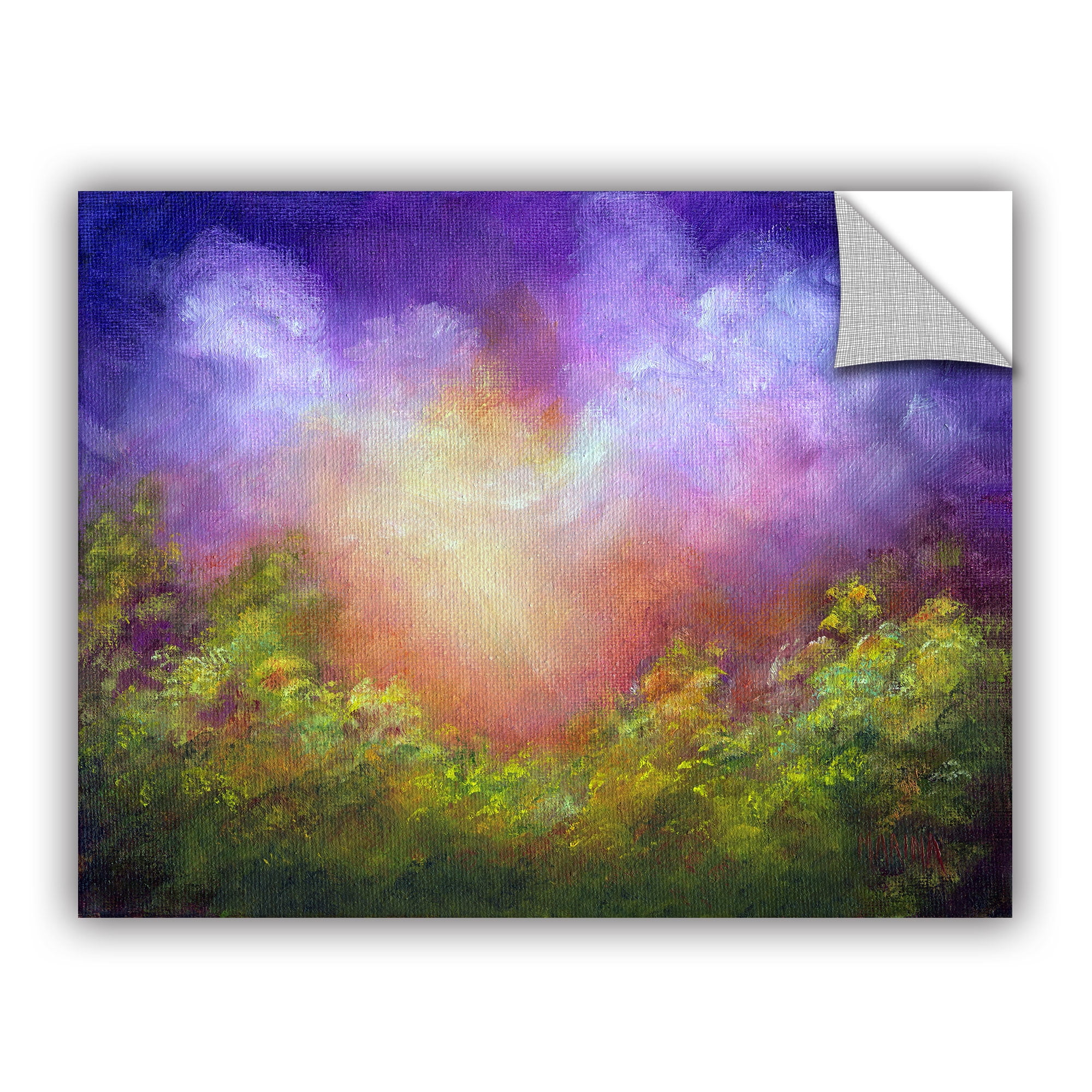 Healing-Garden Removable Wall Art Mural by Marina Petro