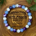 thumbnail image 1 of Healing Gemstone Bracelet for Women & Men, Handmade Natural Stretch Bracelet for Chakra Healing, Energy Balance and Stress Relief, Unisex Yoga Meditation Jewelry Gift, 1 of 5