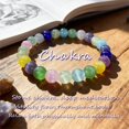 thumbnail image 1 of Healing Gemstone Bracelet for Women & Men, Handmade Natural Stretch Bracelet for Chakra Healing, Energy Balance and Stress Relief, Unisex Yoga Meditation Jewelry Gift, 1 of 5