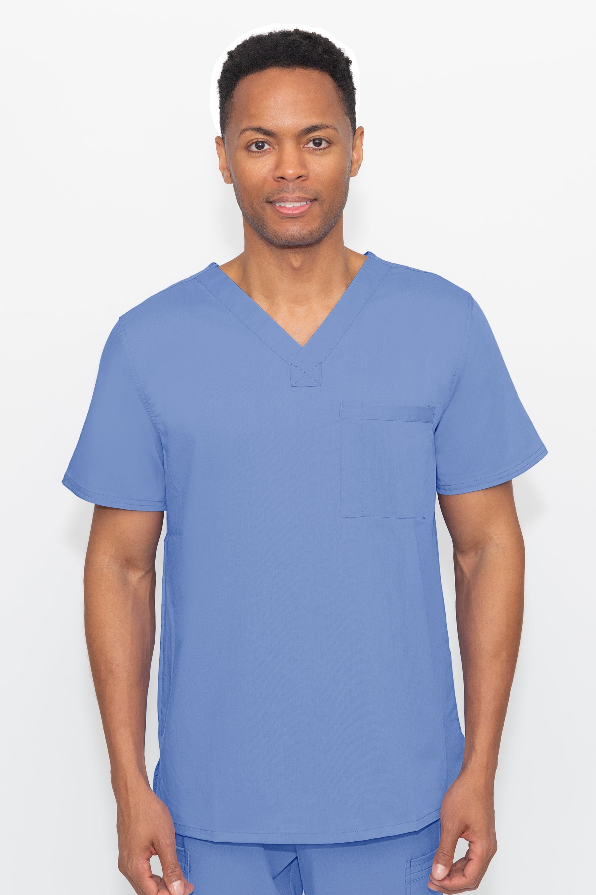 Healing Hands Blue Label Men's James 1Pocket Scrub Top