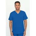 thumbnail image 1 of Healing Hands Blue Label Men's James 1-Pocket Scrub Top, 1 of 6