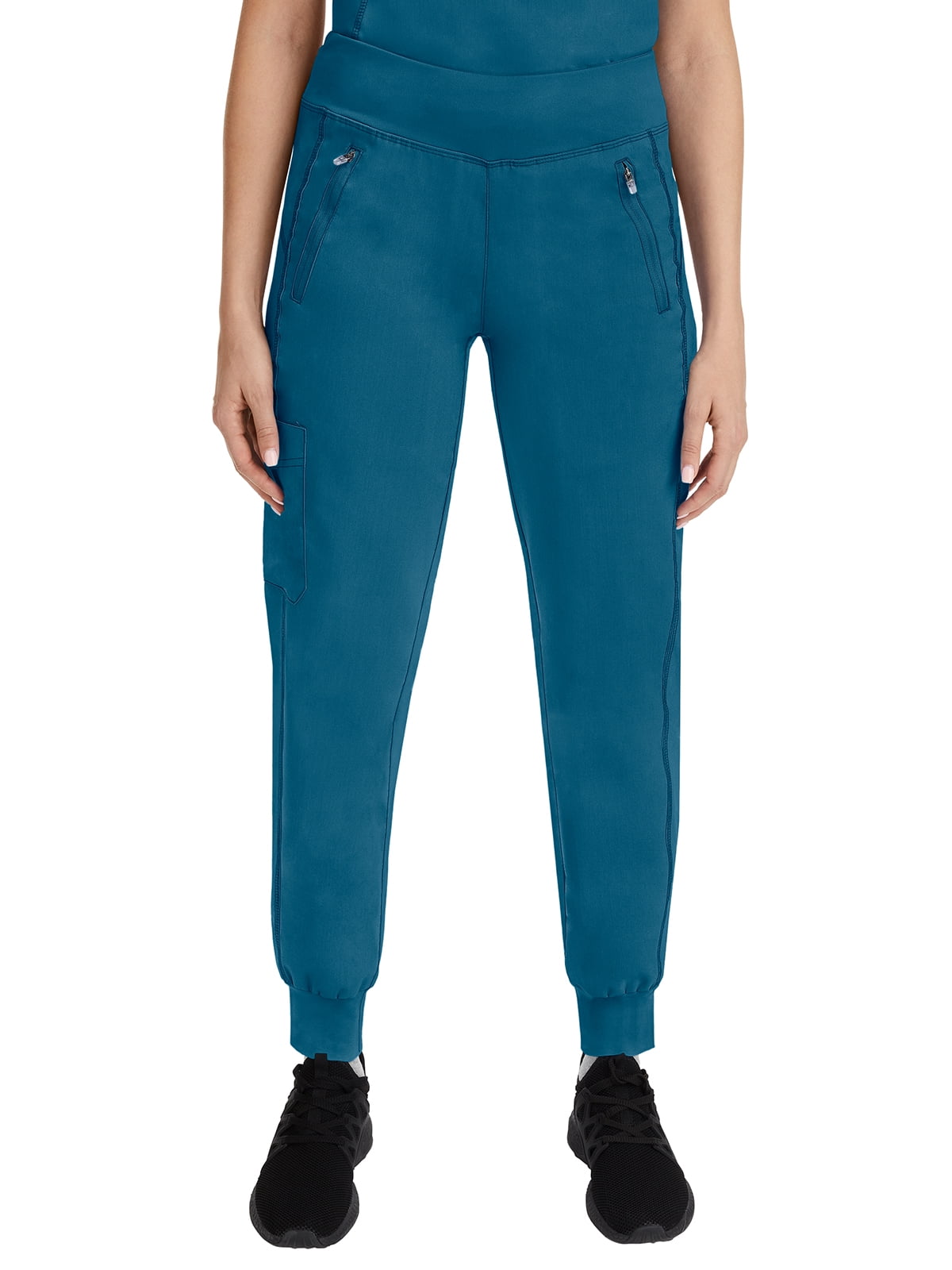 Healing Hands Jogger scrubs Pant Six Pocket Tara 9233 Purple Label