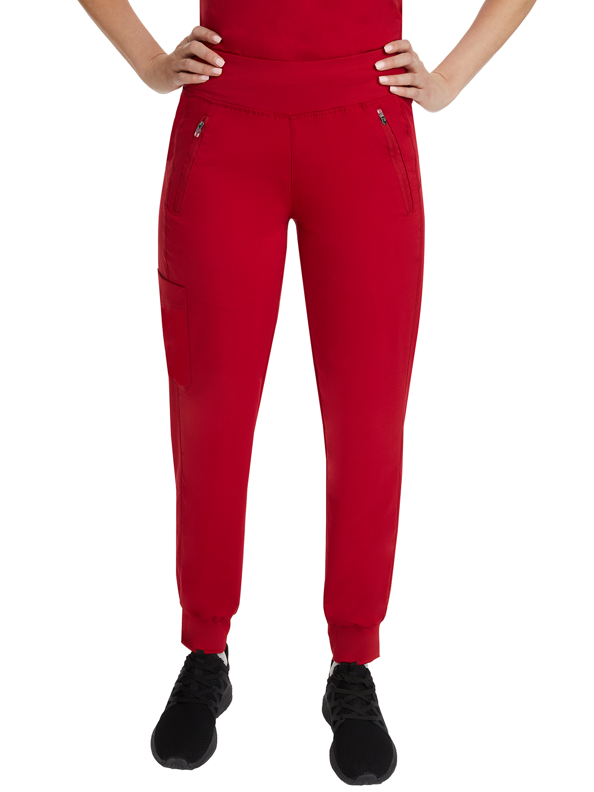 Healing Hands Jogger scrubs Pant Six Pocket Tara 9233 Purple Label RED