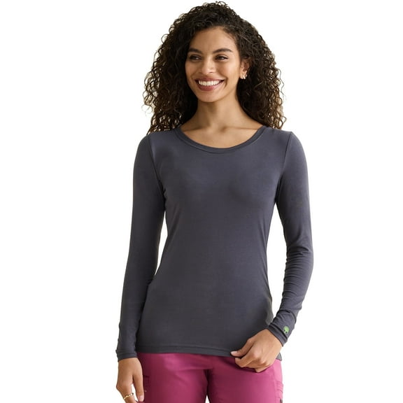 Healing Hands Women's Underscrub Soft Knit Melissa Longsleeve Scrub Tee with Breathable & Easy Care Fabric 5047