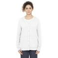 thumbnail image 1 of Healing Hands Knits Women's Becca Jacket 'sMedical Cardigan Buttoned Scrub Jacket - Small,White, 1 of 6