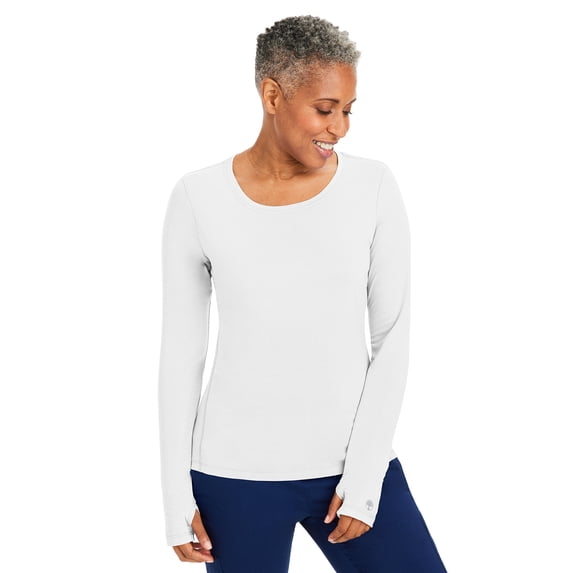 Healing Hands Knits Women's Mackenzie Tee 's Long Sleeve Medical Scrub Tee