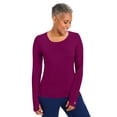 thumbnail image 1 of Healing Hands Knits Women's Mackenzie Tee 's Long Sleeve Medical Scrub Tee, 1 of 9