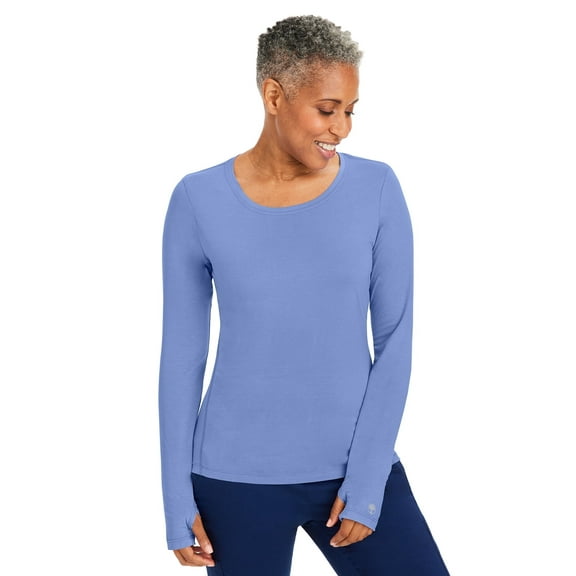 Healing Hands Knits Women's Mackenzie Tee 's Long Sleeve Medical Scrub Tee