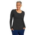 thumbnail image 1 of Healing Hands Knits Women's Mackenzie Tee 's Long Sleeve Medical Scrub Tee, 1 of 8