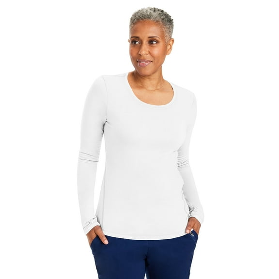 Healing Hands Knits Women's Mackenzie Tee 's Long Sleeve Medical Scrub Tee