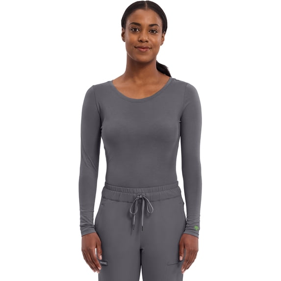 Healing Hands Women's Underscrub Soft Knit Melissa Longsleeve Scrub Tee with Breathable & Easy Care Fabric 5047