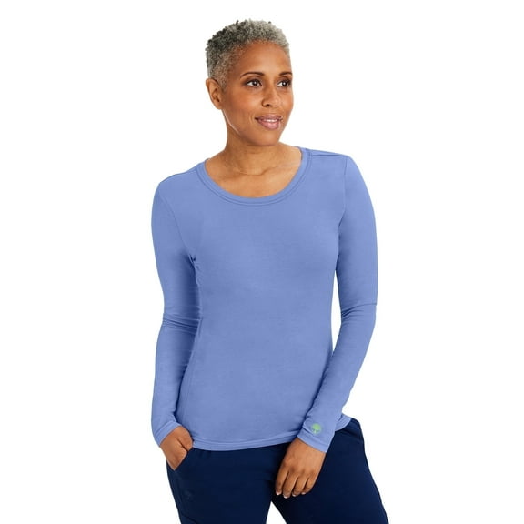 Healing Hands Women's Underscrub Soft Knit Melissa Longsleeve Scrub Tee with Breathable & Easy Care Fabric 5047