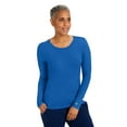 thumbnail image 1 of Healing Hands Women's Underscrub Soft Knit Melissa Longsleeve Scrub Tee with Breathable & Easy Care Fabric 5047, 1 of 7