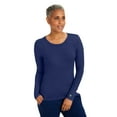 thumbnail image 1 of Healing Hands Women's Underscrub Soft Knit Melissa Longsleeve Scrub Tee with Breathable & Easy Care Fabric 5047, 1 of 7