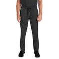 thumbnail image 1 of Healing Hands Scrub Pants for men Daniel Utility Bottoms with 6 Pockets, 2-Way Stretch and Durable Fabric Plus Size 9300, Black ,2XL, 1 of 6