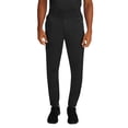 thumbnail image 1 of Healing Hands Purple Label Dante Men's Scrub Jogger Pants with 4 Pockets Black XS, 1 of 6