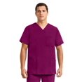 thumbnail image 1 of Healing Hands Purple Label - Men's Jake Top 's Three Pocket V-Neck Scrub Top, 1 of 8