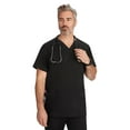 thumbnail image 1 of Healing Hands Purple Label - Men's Jake Top 's Three Pocket V-Neck Scrub Top, 1 of 8