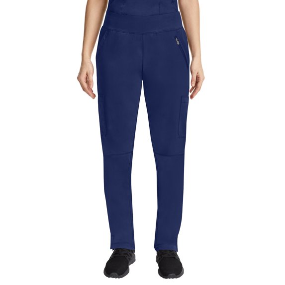 Healing Hands Purple Label Women's 9134 Tyra Pant 's Eight Pocket Scrub Pant - X-Small,Navy