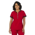 thumbnail image 1 of Healing Hands Purple Label Women's Jean 2-Pocket Scrub Top, 1 of 1