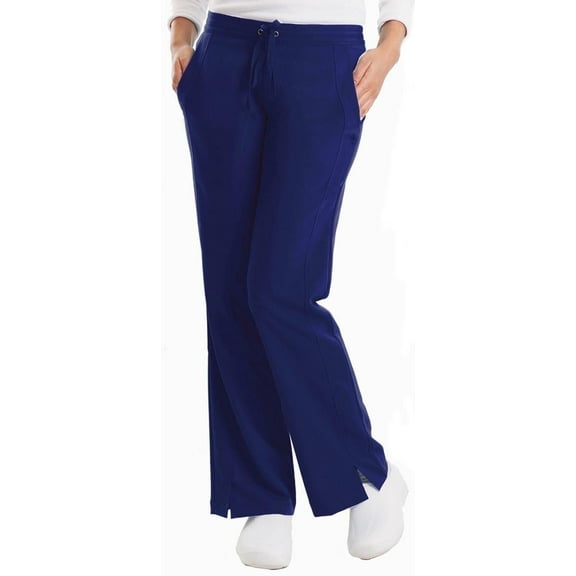 Healing Hand Taylor Women's Pants Mid Rise with 2 pockets & Back Elastic Waistband 9095