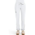 thumbnail image 1 of Healing Hands Scrub Pants for Women Tamara Pant with 6 Pockets, Reversible Drawstring, and 2-Way Stretch Fabric 9181, 5XL, White, 1 of 7