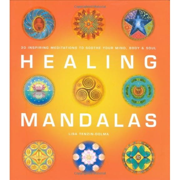 Pre-Owned Healing Mandalas Hardcover Lisa Tenzin-Dolma