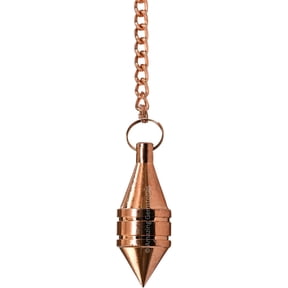 Healing Metal Pendulums for Divination, Gold 16 ISIS Ring Steel Copper Pendulum MP65