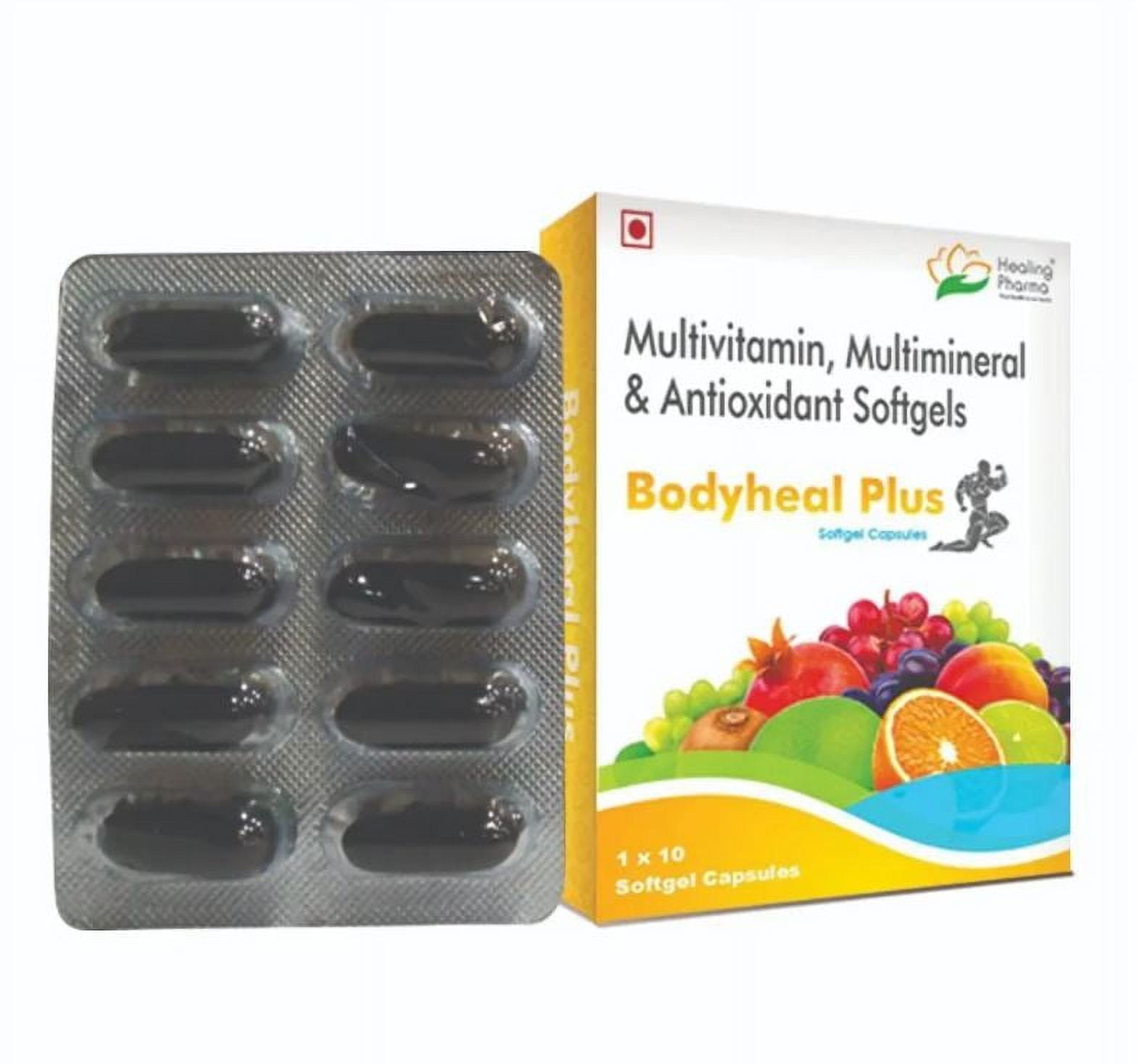 Healing Pharma Bodyheal Plus Soft Gelatin 10 soft gelatin capsules