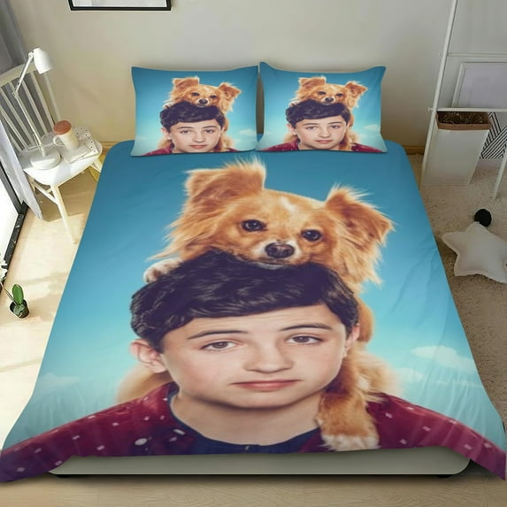 Healing Powers of Dude Themed Bed Sheet Set Three Piece Set 36x75 In ches Comfortable And Skin Friendly Unique Design Creating A Star Studded Night Home Decor Gifts For Family Friends fans