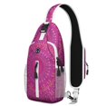thumbnail image 1 of Healing Psychedelic Sling Bag with Indian Mandala Pattern, Lightweight Durable Crossbody Backpack, Adjustable Strap, Multiple Compartments for Outdoor Activities and Travel, 1 of 3