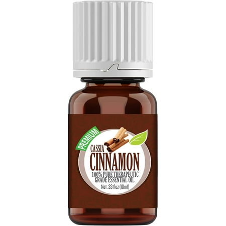 Healing Solutions 10ml Oils - Cassia Cinnamon Essential Oil - 0.33 Fluid Ounces