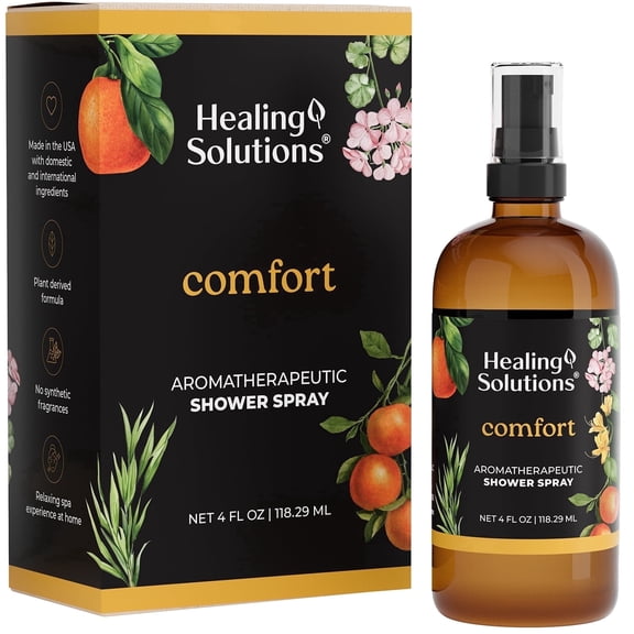 Healing Solutions - Shower Spray - 4oz - Comfort (Stress Relief)