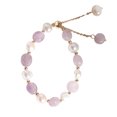 thumbnail image 1 of [Healing Trust] Pearl crystal bracelet，Cute Bracelets, Gifts for Women - style 2, 1 of 5