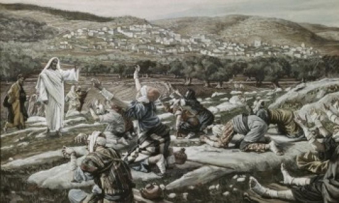 Healing of the Ten Lepers James Tissot (1836-1902French) Canvas Art - James Tissot (24 x 36)