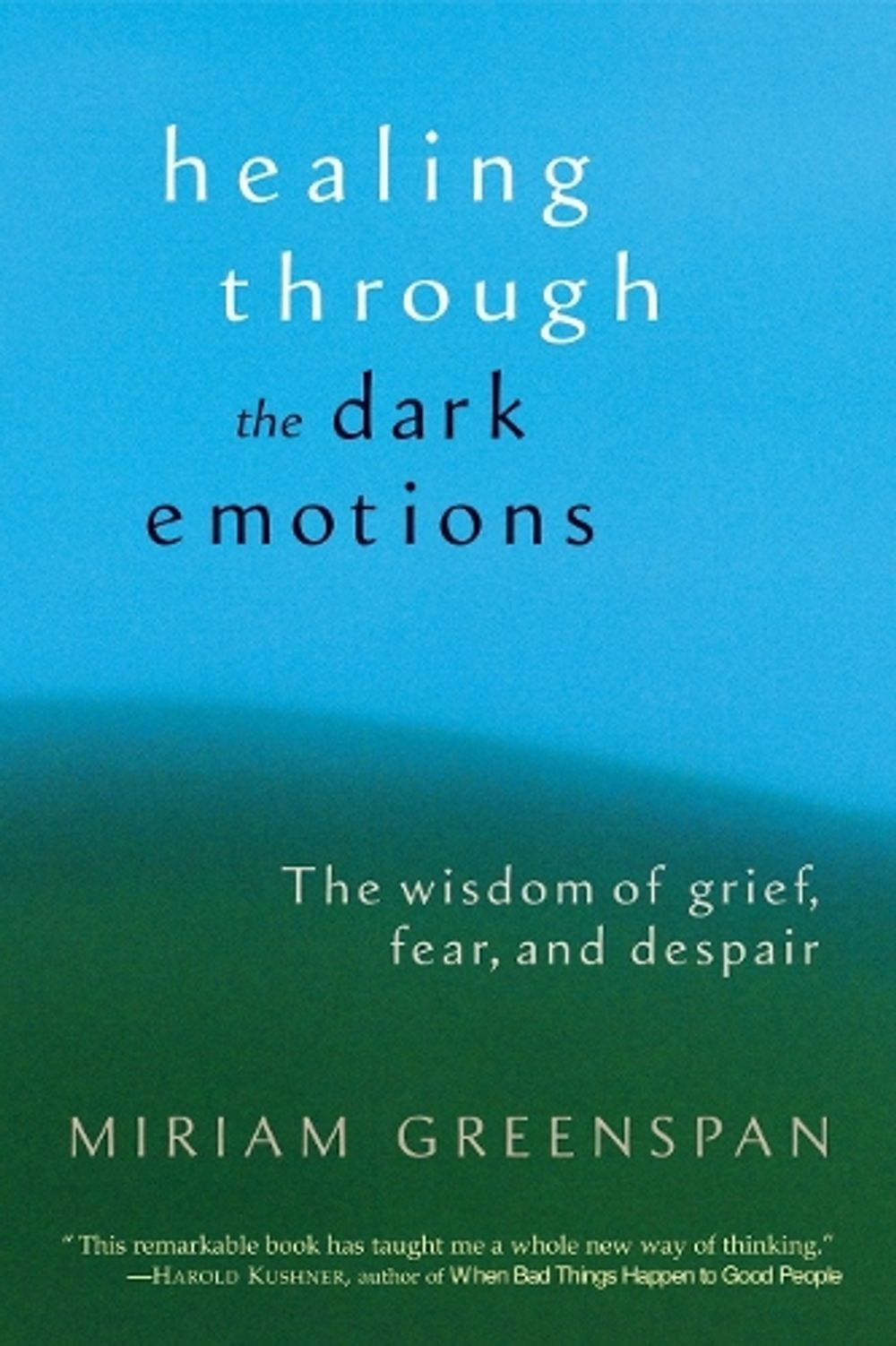 Healing through the Dark Emotions : The Wisdom of Grief, Fear, and Despair (Paperback)