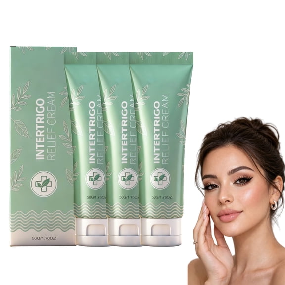 Healora Intertrigo Barrier Cream Fast Drying Non-Greasy Moisturizing Skin Fold Protection for Underarms Inner Thighs.(3Pcs)