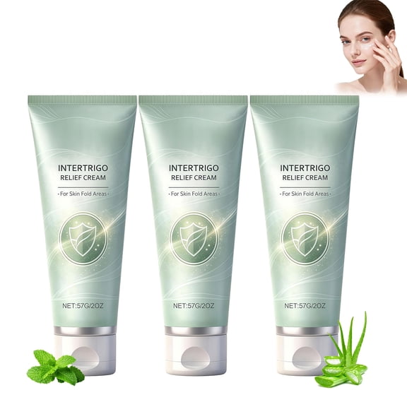 Intertrigo Cream,Skin Fold Barrier Cream– Supports Comfort, Reduces Friction, Fast-Drying Non-Greasy