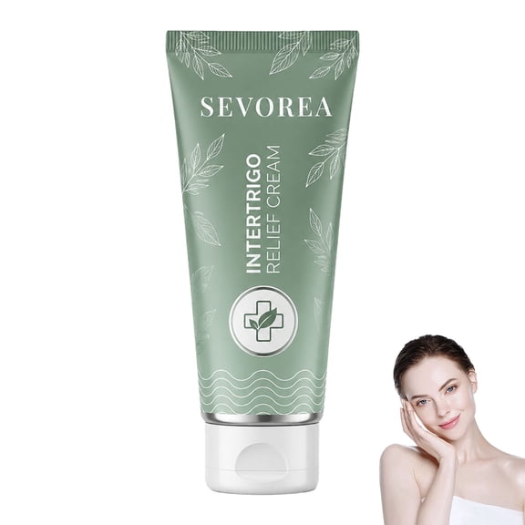 SEVOREA Intertrigo Cream for Skin Fold Care with Zinc Oxide & Undecylenic Acid | Professional Skin Fold Care for Chafing & Irritation Moisture Control & Daily Comfort Support (1PCS)