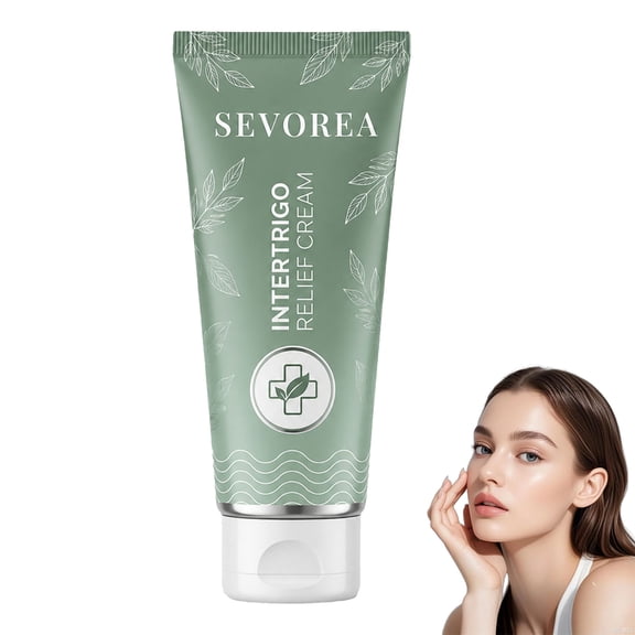 Healora Intertrigo Cream for Skin Fold Care, Non-Greasy Chafing Support with Zinc Oxide & Botanical Extracts for Friction-Prone Areas (1 PC)