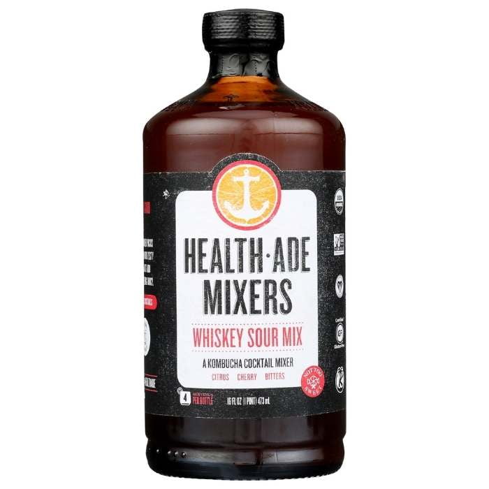 HealthAde Kombucha Cocktail Mixers, 16 fl oz Multiple Flavors