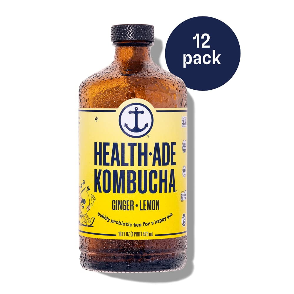HealthAde GingerLemon Kombucha, 12 Pack, 16 fl oz in Nepal at NPR