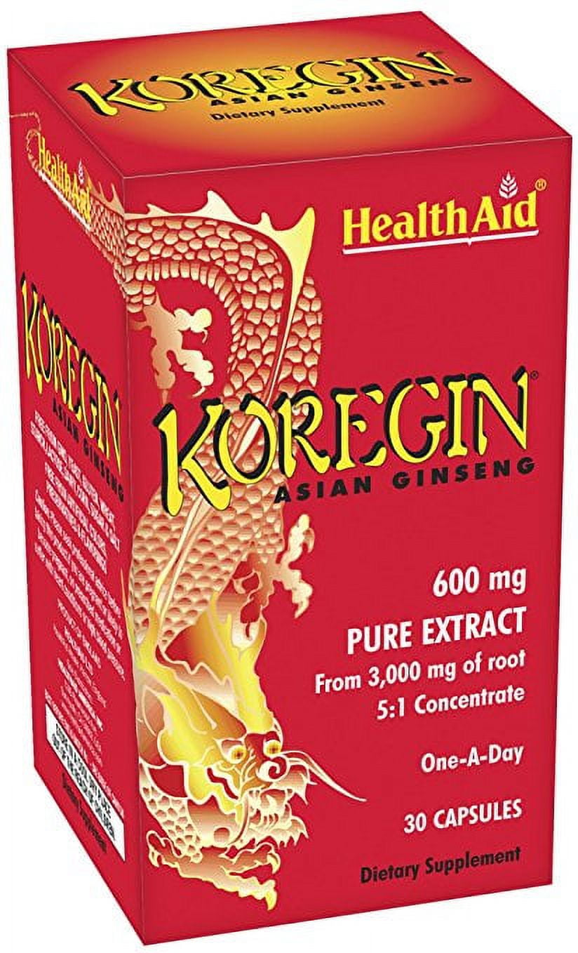 Health Aid America, Koregin 600 mg 30 caps - Walmart.com