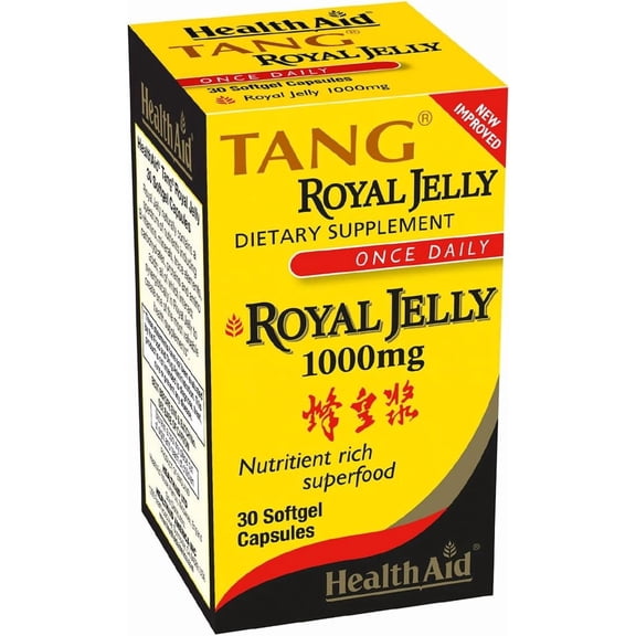 Health Aid America, Tang Royal Jelly 1000 mg, 30 Softgel Capsules