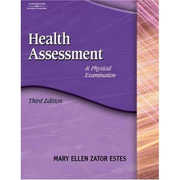 Pre-Owned Health Assessment Physical Examination Hardcover Mary Ellen Zator Estes