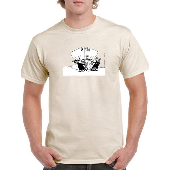 Health Budget T-Shirt Men -Wilfred Hildonen Designs, Male Large